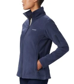 Columbia Fast Trek II Full Zip Fleece Jacket - Womens Nocturnal -Columbia Outfit Shop 1465351 591 3