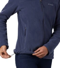 Columbia Fast Trek II Full Zip Fleece Jacket - Womens Nocturnal -Columbia Outfit Shop 1465351 591 4