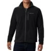Columbia Fast Trek II Full Zip Fleece Jacket - Mens Black -Columbia Outfit Shop 1618890984 AM3039 010 1