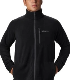 Columbia Fast Trek II Full Zip Fleece Jacket - Mens Black -Columbia Outfit Shop 1618890984 AM3039 010 3
