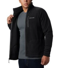 Columbia Fast Trek II Full Zip Fleece Jacket - Mens Black -Columbia Outfit Shop 1618890984 AM3039 010 6