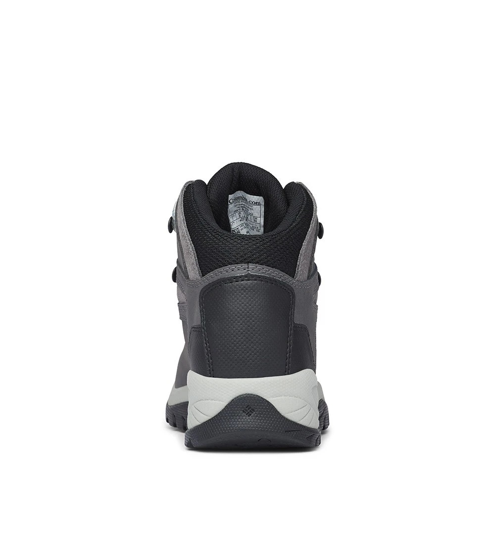 Columbia Newton Ridge Plus Waterproof Hiking Boots - Womens Quarry / Cool Wave 8 Columbia Newton Ridge Plus Waterproof Hiking Boots - Womens Quarry / Cool Wave - Image 6