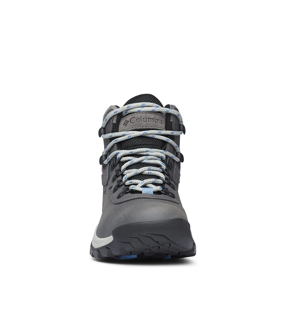 Columbia Newton Ridge Plus Waterproof Hiking Boots - Womens Quarry / Cool Wave 9 Columbia Newton Ridge Plus Waterproof Hiking Boots - Womens Quarry / Cool Wave - Image 7