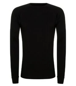 Ecolite Fusiondry Merino Wool Baselayer - Mens Black