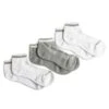 Ecolite Active Cotton Socks 3 Pack - Unisex White / Grey 2 Ecolite Active Cotton Socks 3 Pack - Unisex White / Grey -Columbia Outfit Shop 1618890991 ESUA301 GREY 1