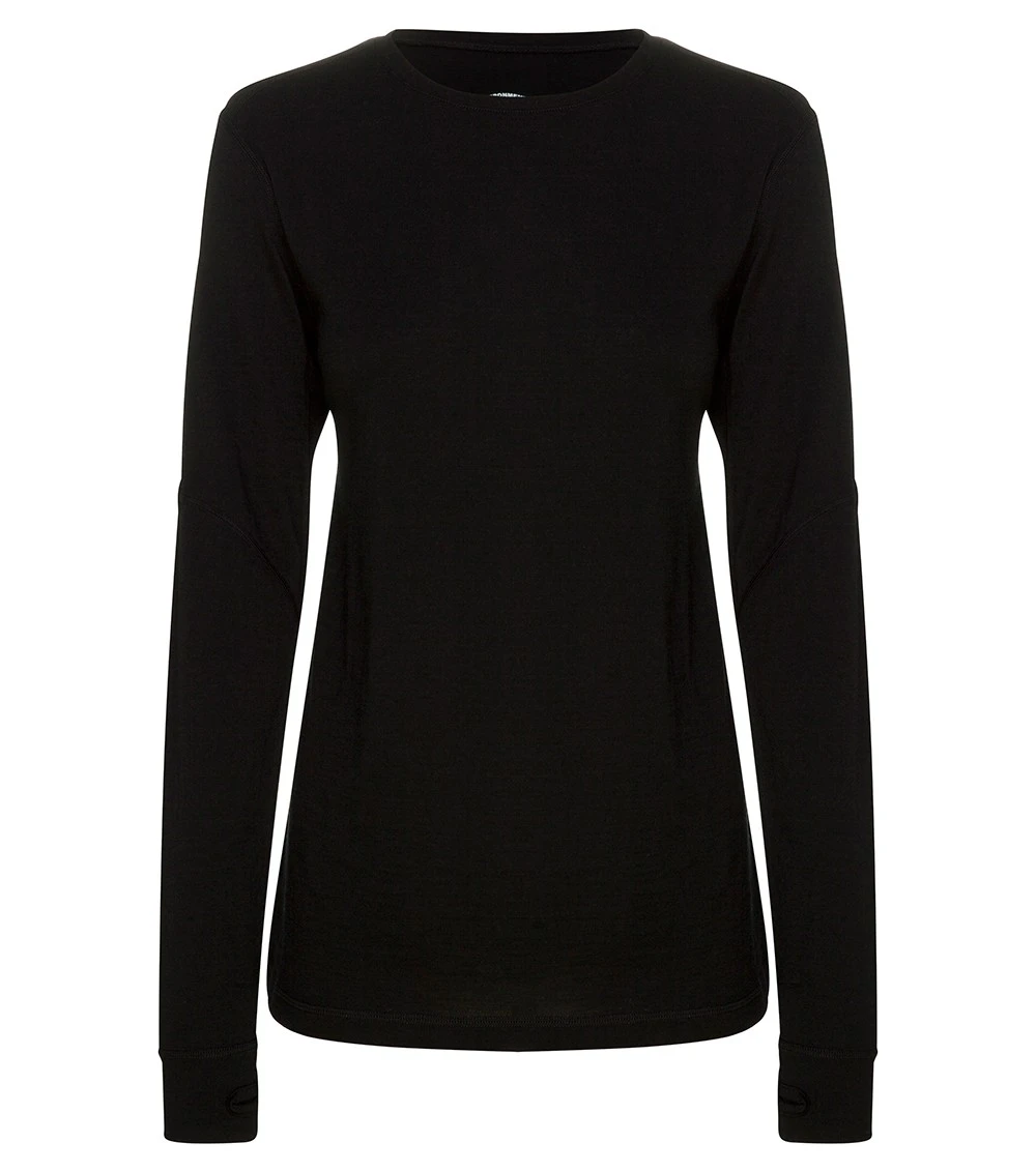 Ecolite Fusiondry Merino Wool Baselayer Top - Womens Black 3 Ecolite Fusiondry Merino Wool Baselayer Top - Womens Black
