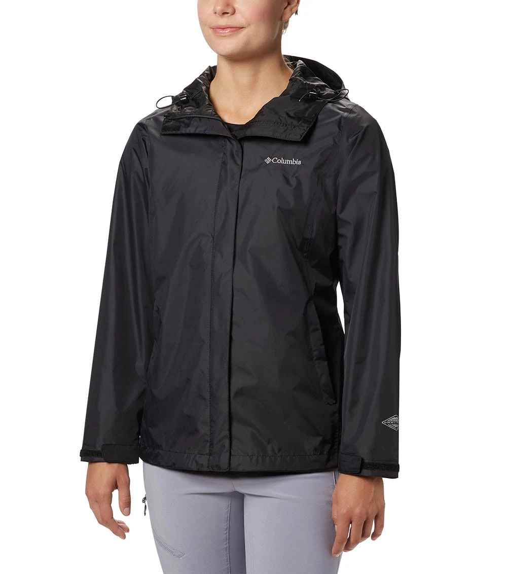 Columbia Arcadia II Waterproof Jacket - Womens Black 3 Columbia Arcadia II Waterproof Jacket - Womens Black