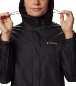 Columbia Arcadia II Waterproof Jacket - Womens Black 9 Columbia Arcadia II Waterproof Jacket - Womens Black -Columbia Outfit Shop 1618890991 RL2436 010 3