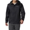 Columbia Watertight II Waterproof Rain Jacket - Mens Black -Columbia Outfit Shop 1618890991 RM2433 010 1