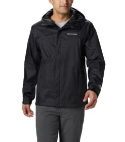 Columbia Watertight II Waterproof Rain Jacket - Mens Black