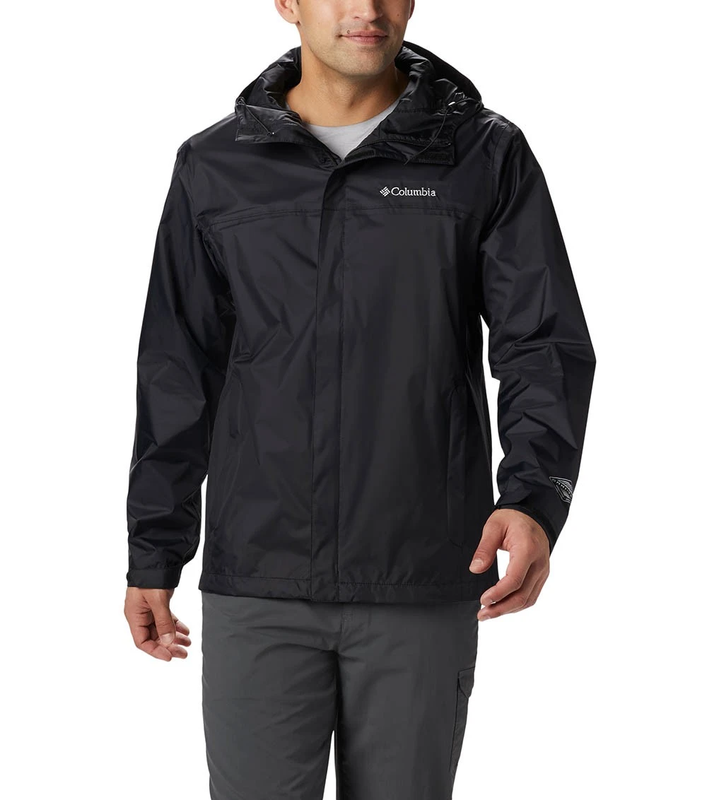 Columbia Watertight II Waterproof Rain Jacket - Mens Black 3 Columbia Watertight II Waterproof Rain Jacket - Mens Black