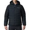 Columbia Powder Lite Hooded Insulated Jacket - Mens Black -Columbia Outfit Shop 1618890995 WO1151 010 1