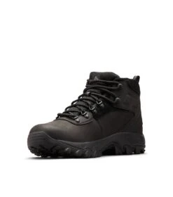Columbia Newton Ridge Plus II Waterproof Hiking Boots - Wide Fit - Mens Black / Black -Columbia Outfit Shop 1618891000 1594732 011 4