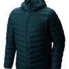 Mountain Hardwear Micro Ratio Hooded Down Insulated Jacket - Mens Icelandic