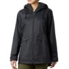 Columbia Arcadia Casual Rain Jacket - Womens Black