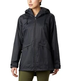 Columbia Arcadia Casual Rain Jacket - Womens Black