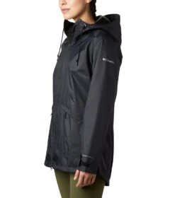 Columbia Arcadia Casual Rain Jacket - Womens Black -Columbia Outfit Shop 1618891083 1844431 010 3