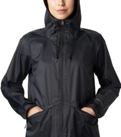 Columbia Arcadia Casual Rain Jacket - Womens Black -Columbia Outfit Shop 1618891083 1844431 010 4