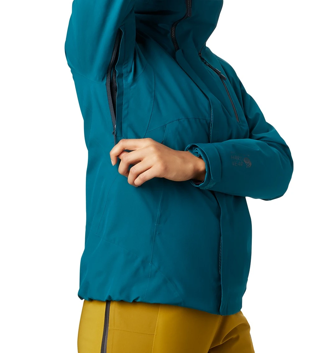 Mountain Hardwear Cloud Bank Gore-Tex Ski Jacket - Womens Dive 5 Mountain Hardwear Cloud Bank Gore-Tex Ski Jacket - Womens Dive - Image 3