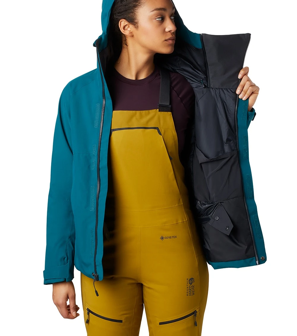 Mountain Hardwear Cloud Bank Gore-Tex Ski Jacket - Womens Dive 9 Mountain Hardwear Cloud Bank Gore-Tex Ski Jacket - Womens Dive - Image 7