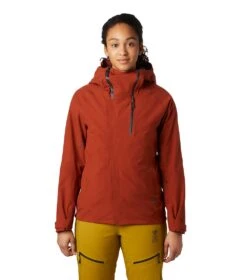 Mountain Hardwear Cloud Bank Gore-Tex Ski Jacket - Womens Rusted
