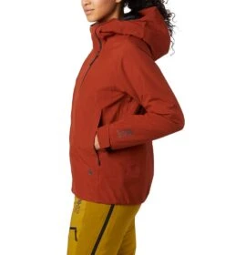 Mountain Hardwear Cloud Bank Gore-Tex Ski Jacket - Womens Rusted -Columbia Outfit Shop 1618891083 1850661 801 6
