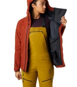 Mountain Hardwear Cloud Bank Gore-Tex Ski Jacket - Womens Rusted -Columbia Outfit Shop 1618891083 1850661 801 7