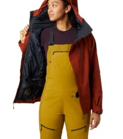 Mountain Hardwear Cloud Bank Gore-Tex Ski Jacket - Womens Rusted -Columbia Outfit Shop 1618891083 1850661 801 8
