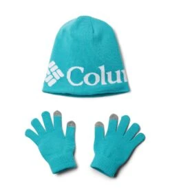Columbia Hat & Glove Set II - Youth Geyser