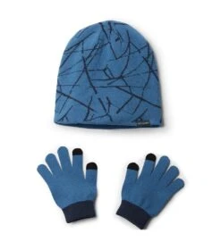 Columbia Hat & Glove Set II - Youth Super Blue