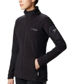 Columbia Titan Pass 2.0 II Fleece Jacket - Womens Black -Columbia Outfit Shop 1618891083 1866451 010 4