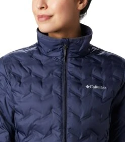 Columbia Delta Ridge Down Insulated Jacket - Womens Nocturnal -Columbia Outfit Shop 1618891083 1875921 466 3