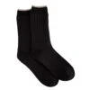 Ecolite Merino Ribbed Trekker Socks (sz 6-11) - Mens Black -Columbia Outfit Shop 1618891083 ESMM201 BLACK 1