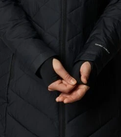 Columbia Heavenly Long Hooded Jacket - Womens Black -Columbia Outfit Shop 1636109770 1738161 010 6