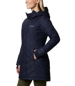 Columbia Heavenly Long Hooded Jacket - Womens Nocturnal -Columbia Outfit Shop 1636109777 1738161 472 3