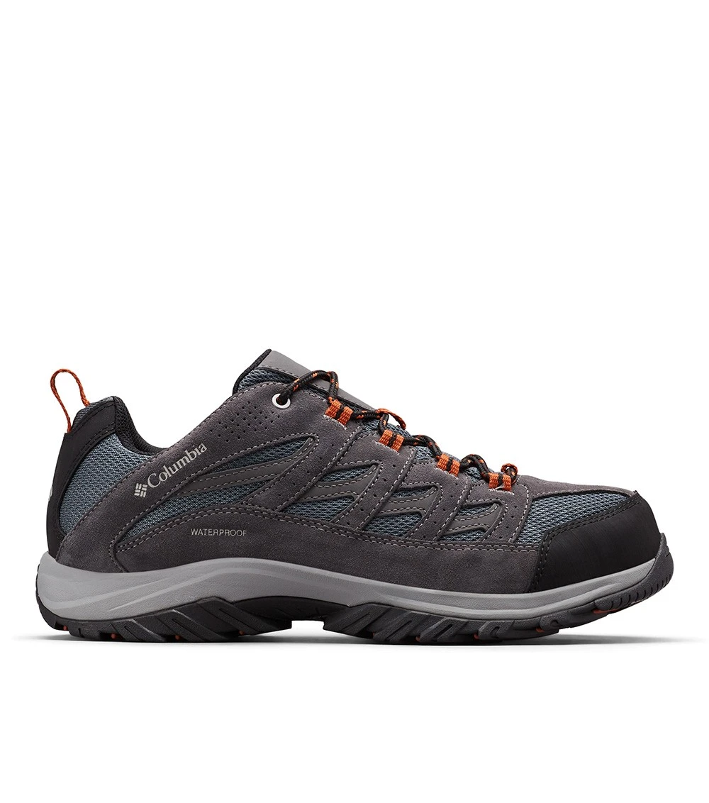 Columbia Crestwood Low Waterproof Hiking Shoes - Mens Graphite / Dark Adobe 3 Columbia Crestwood Low Waterproof Hiking Shoes - Mens Graphite / Dark Adobe