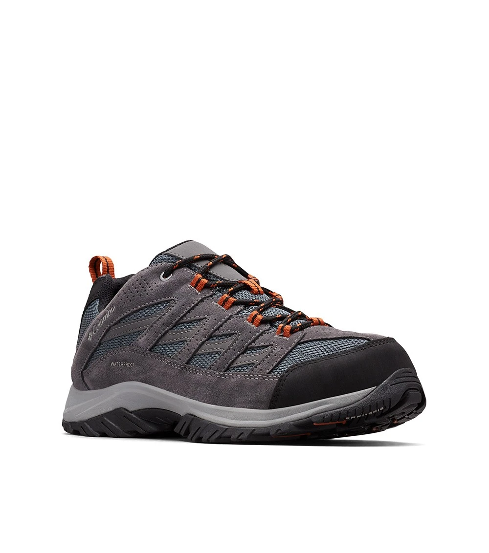 Columbia Crestwood Low Waterproof Hiking Shoes - Mens Graphite / Dark Adobe 4 Columbia Crestwood Low Waterproof Hiking Shoes - Mens Graphite / Dark Adobe - Image 2
