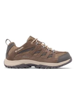 Columbia Crestwood Waterproof Low Hiking Shoe - Womens Pebble / Oxygen