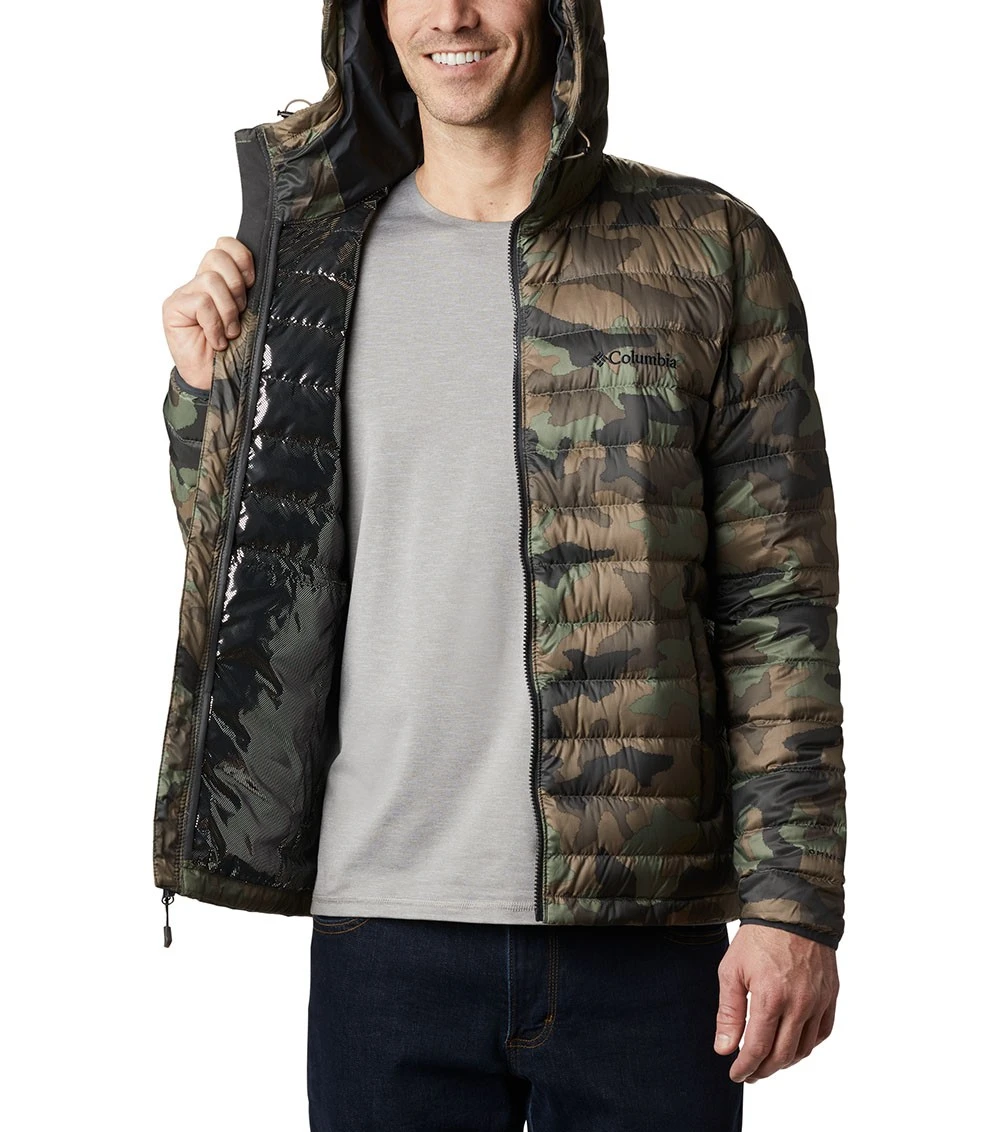 Columbia Sister Brook Hooded Down Jacket - Mens Cypress Traditional Camo 7 Columbia Sister Brook Hooded Down Jacket - Mens Cypress Traditional Camo - Image 5
