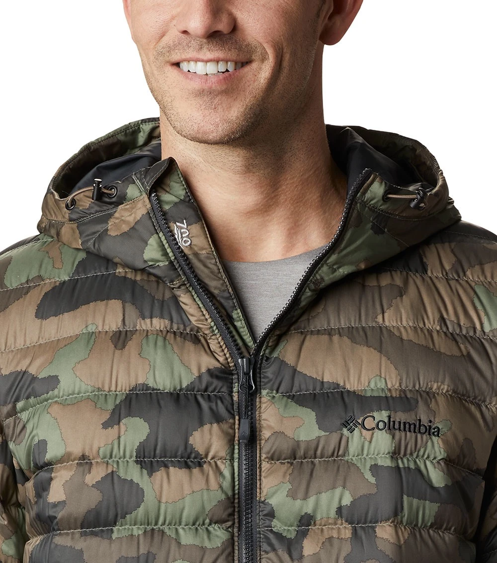 Columbia Sister Brook Hooded Down Jacket - Mens Cypress Traditional Camo 8 Columbia Sister Brook Hooded Down Jacket - Mens Cypress Traditional Camo - Image 6
