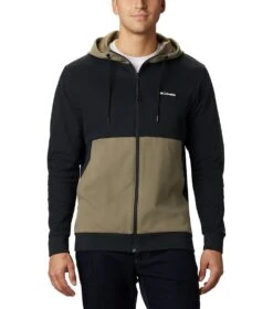 Columbia Mountain View Full Zip Jacket - Mens Black / White Graphic