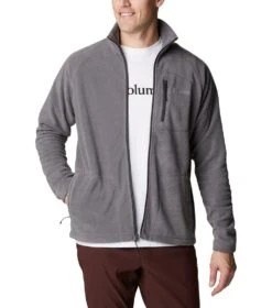 Columbia Fast Trek II Full Zip Fleece Jacket - Mens City Grey