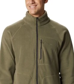 Columbia Fast Trek II Full Zip Fleece Jacket - Mens Stone Green -Columbia Outfit Shop 1637253695 AM3039 397 4