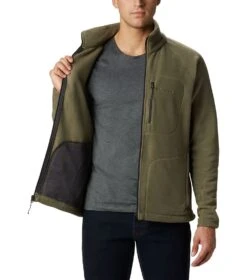 Columbia Fast Trek II Full Zip Fleece Jacket - Mens Stone Green -Columbia Outfit Shop 1637253696 AM3039 397 5