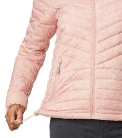 Columbia Windgates Hooded Insulated Jacket - Womens Faux Pink / Floral Print -Columbia Outfit Shop 1638562361 1803861 672 6