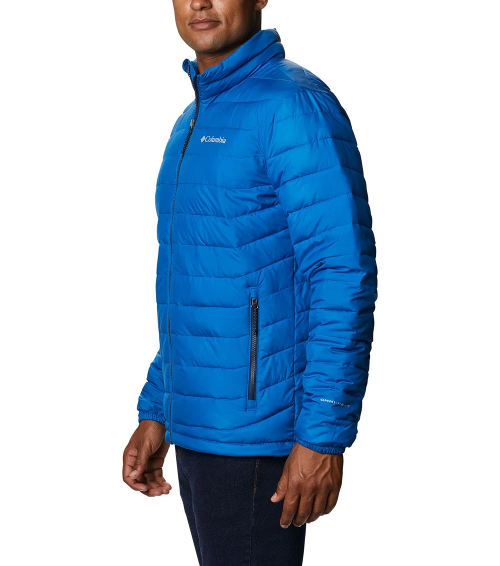 Columbia Powder Lite Insulated Jacket - Mens Bright Indigo 5 Columbia Powder Lite Insulated Jacket - Mens Bright Indigo - Image 3