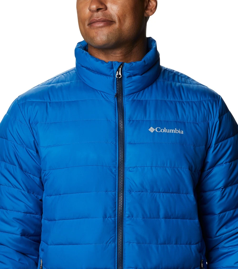 Columbia Powder Lite Insulated Jacket - Mens Bright Indigo 6 Columbia Powder Lite Insulated Jacket - Mens Bright Indigo - Image 4