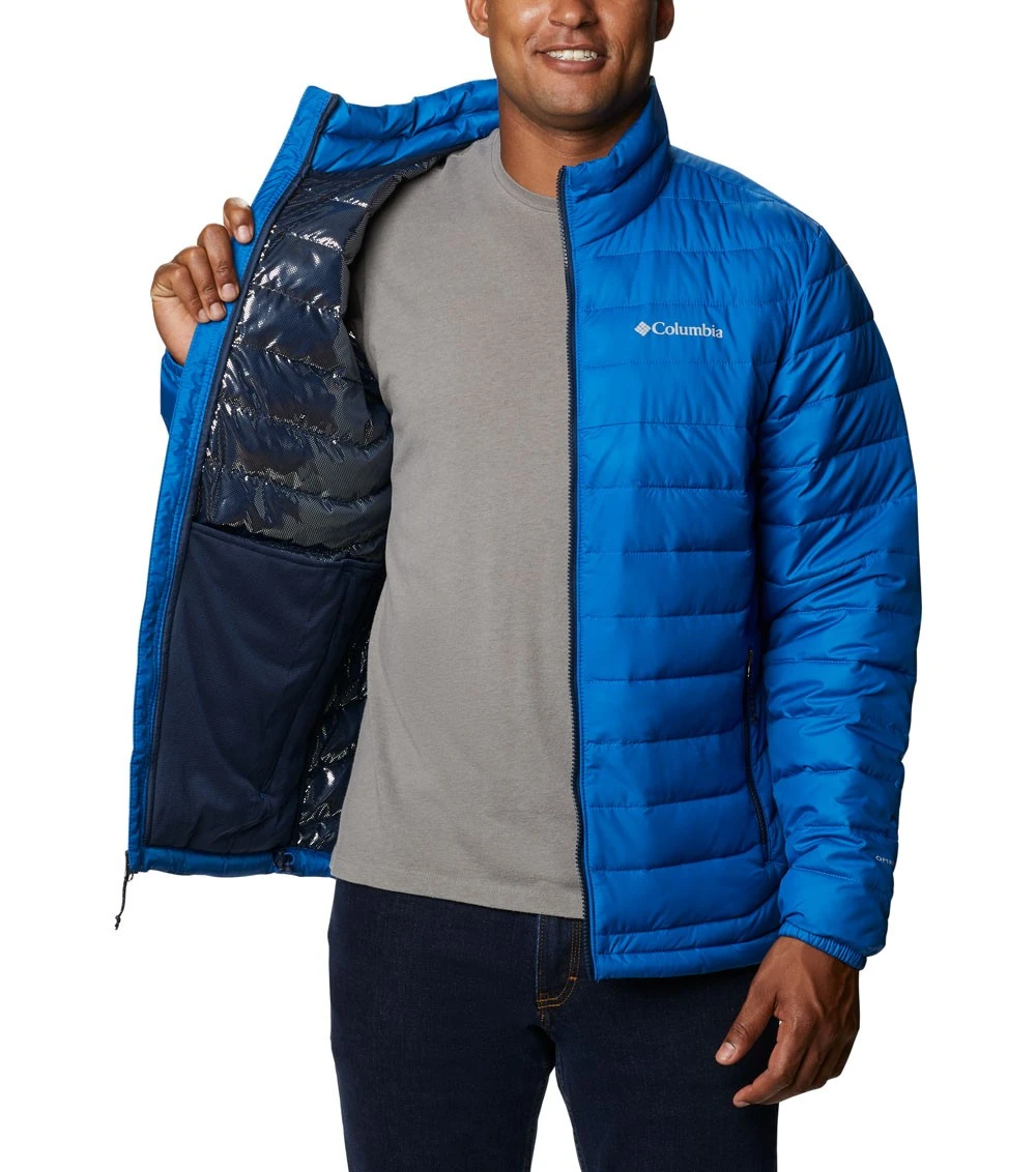Columbia Powder Lite Insulated Jacket - Mens Bright Indigo 7 Columbia Powder Lite Insulated Jacket - Mens Bright Indigo - Image 5