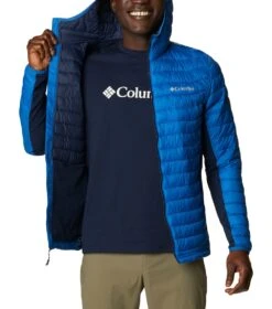 Columbia Powder Pass Insulated Jacket - Mens Bright Indigo / Collegiate Navy -Columbia Outfit Shop 1651675988 1773271 433 5