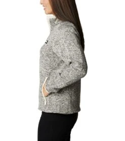 Columbia Sweater Weather Fleece Full Zip Jacket - Womens Chalk Heather 12 Columbia Sweater Weather Fleece Full Zip Jacket - Womens Chalk Heather -Columbia Outfit Shop 1651676172 1958931 191 3